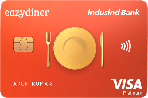 EazyDiner IndusInd Platinum Credit Card