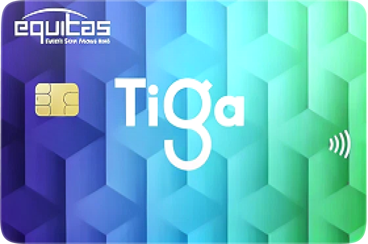 Equitas Tiga Credit Card