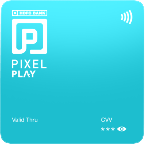 PIXEL Play Credit Card