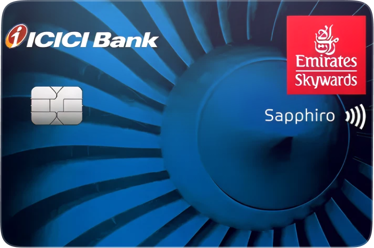 ICICI Bank Emirates Skywards Sapphiro Credit Card