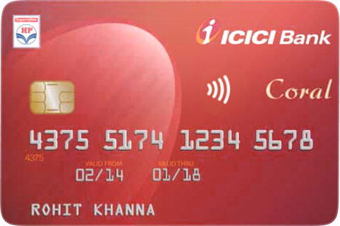 ICICI Bank HPCL Coral Credit Card