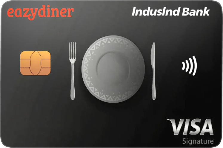 EazyDiner IndusInd Bank Signature Credit Card