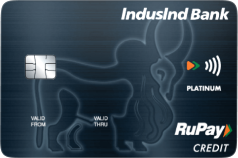 IndusInd Bank Platinum RuPay Credit Card