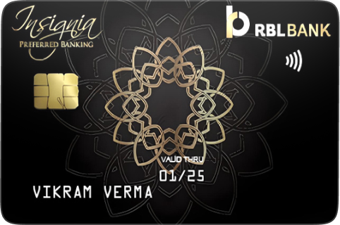 RBL Bank Insignia Preferred Credit Card