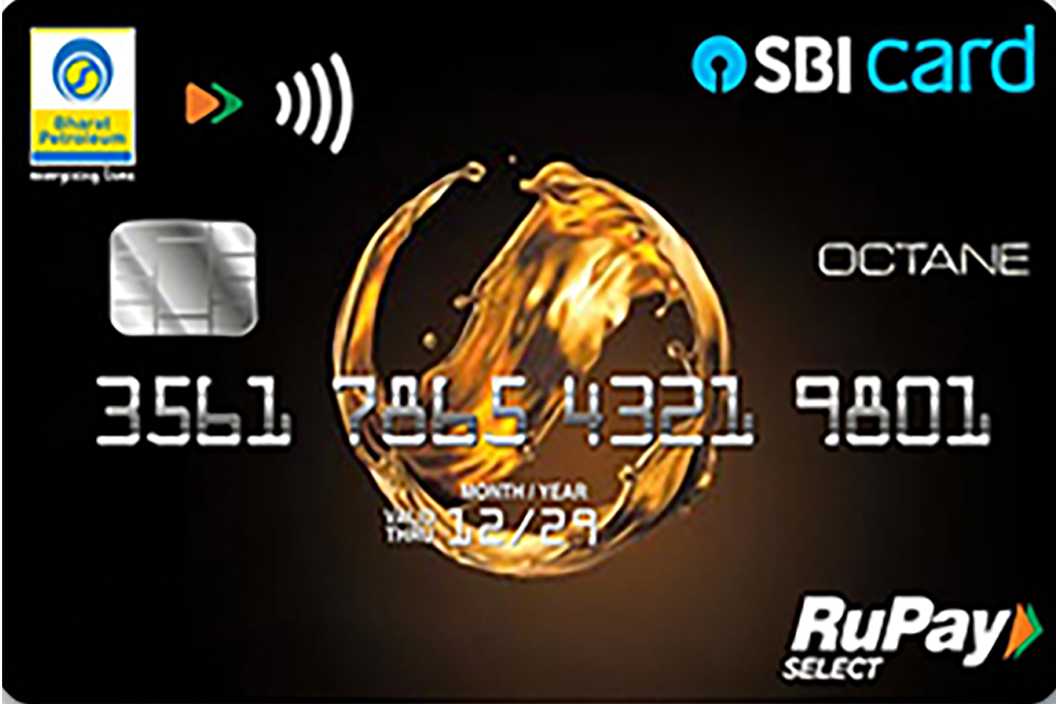 BPCL SBI Card OCTANE