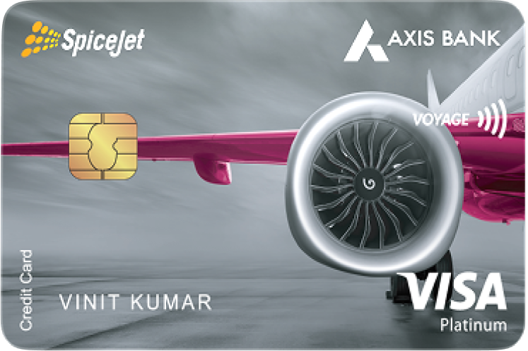 Axis SpiceJet Voyage Credit Card